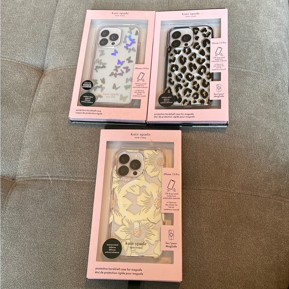 Kate Spade IPhone 13 Pro Cases bundle